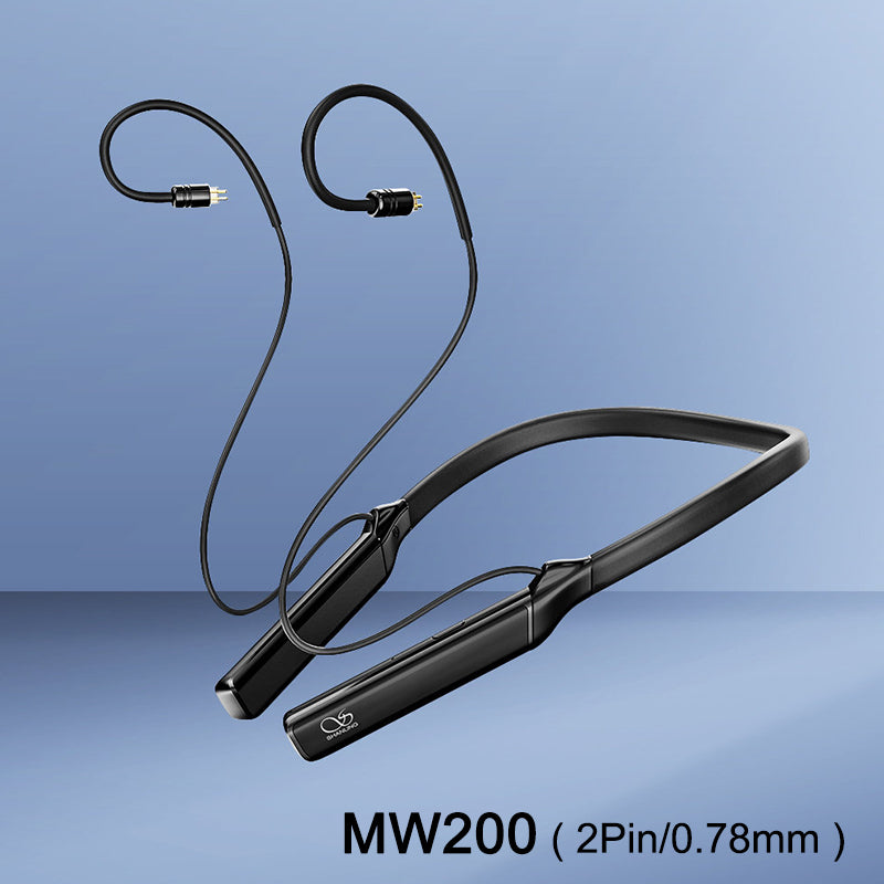【Shanling MW200】 AK4377A CSR8675 Bluetooth 5.0 Neck Sports MMCX Headphone Cable Codecs Adapter|Free Shipping
