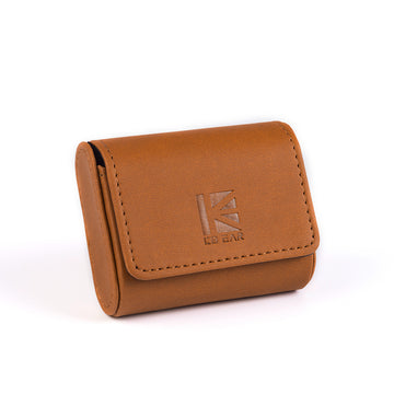 【KBEAR Leather Case 】High-end Leather Earphone Case Earphones and Cables Storage Case - KEEPHIFI