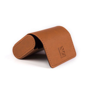 【KBEAR Leather Case 】High-end Leather Earphone Case Earphones and Cables Storage Case - KEEPHIFI