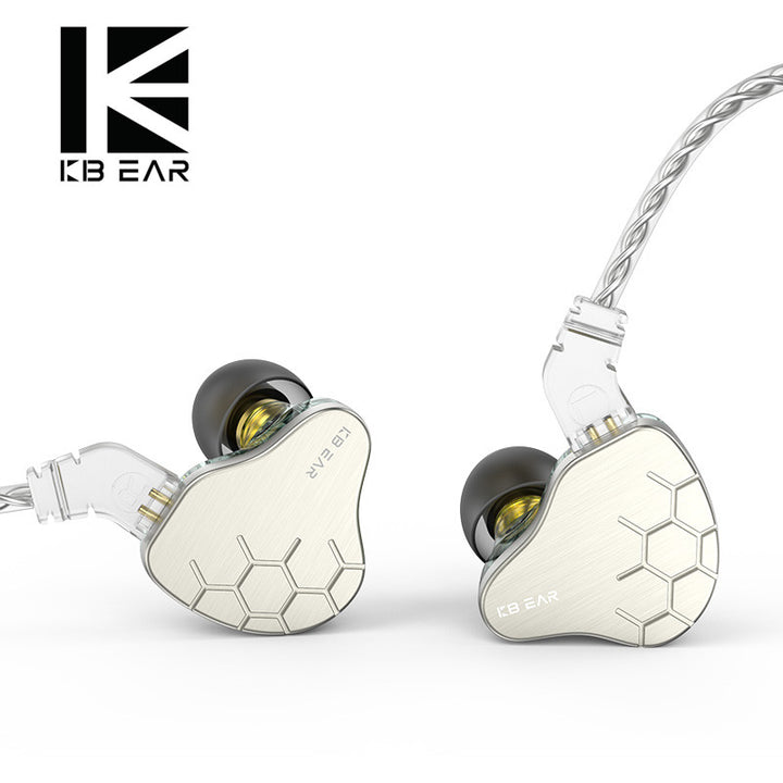 【KBEAR Lark】 1DD + 1BA In Ear Headphone Best Wired Earbuds In ear Monitors HIFI Earphones Headset - KEEPHIFI