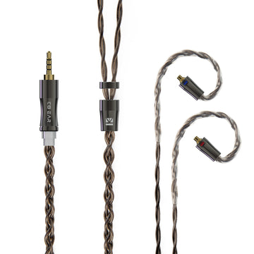 【KBEAR Hazy】6N Graphene+Copper-Silver Alloy mixedly braided upgrade cable - KEEPHIFI