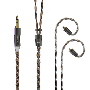 【KBEAR Hazy】6N Graphene+Copper-Silver Alloy mixedly braided upgrade cable - KEEPHIFI