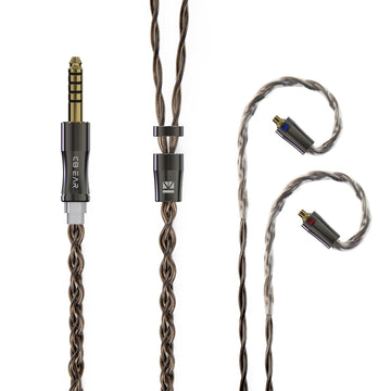 【KBEAR Hazy】6N Graphene+Copper-Silver Alloy mixedly braided upgrade cable - KEEPHIFI
