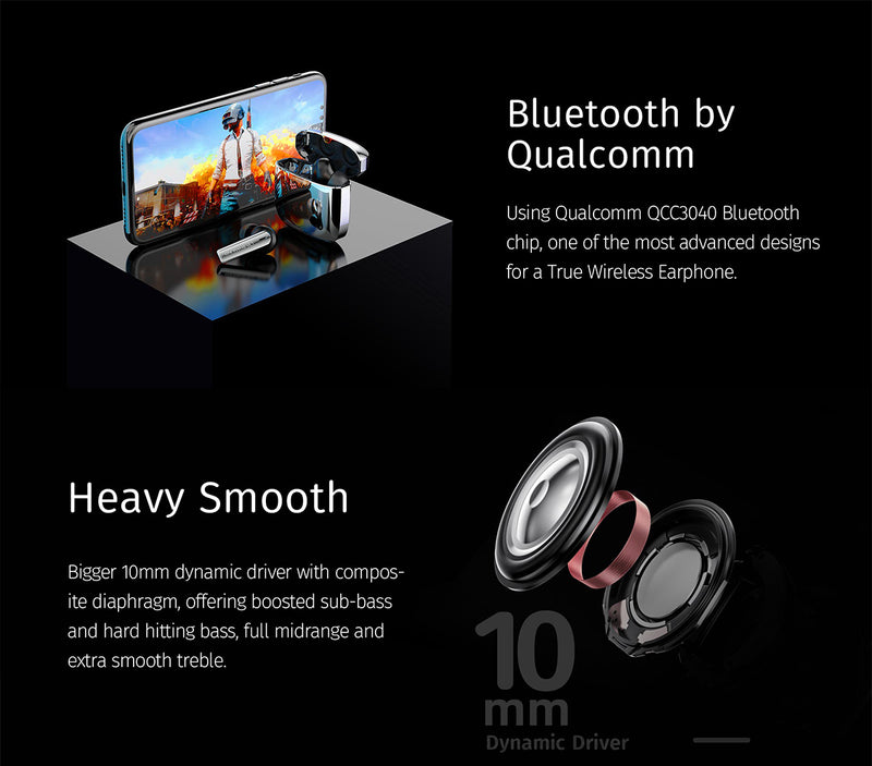 【SHANLING  MTW200】 TWS Ture Wireless 5.2 Bluetooth earphones|Free Shipping
