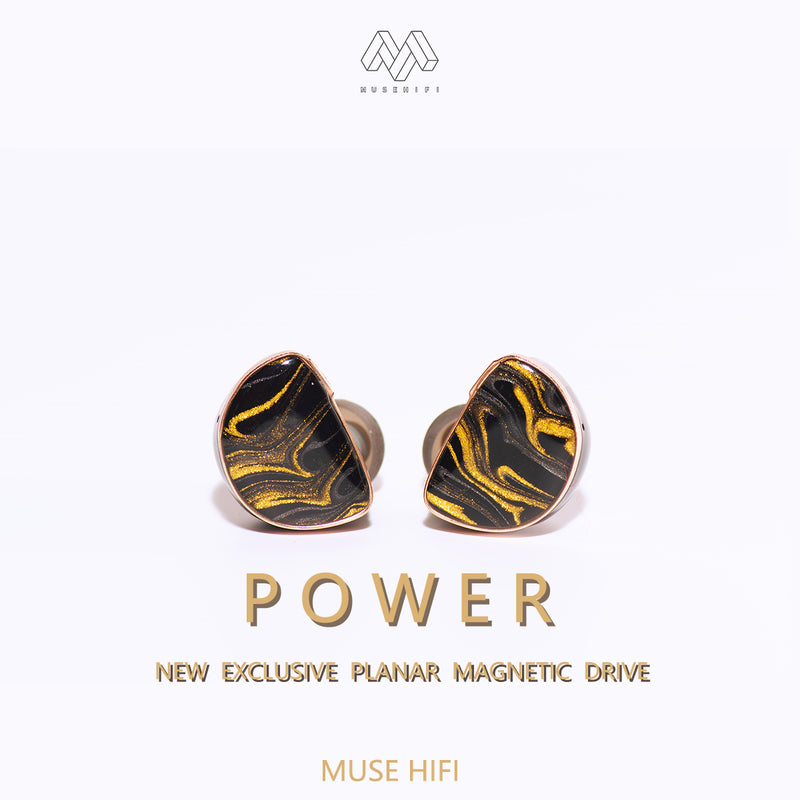 【Muse Hifi Power】Planar Magnetic Driver IEM Hi-Fi Earphones | Free shipping