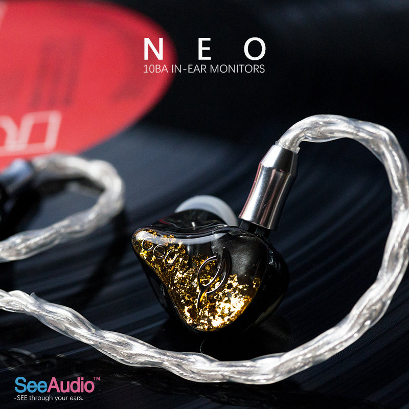 【SeeAudio NEO】10BA HIFI In-ear Earphones | Free Shipping