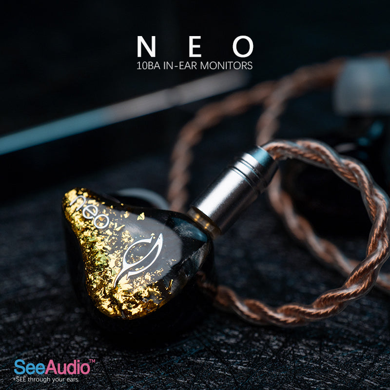 【SeeAudio NEO】10BA HIFI In-ear Earphones | Free Shipping
