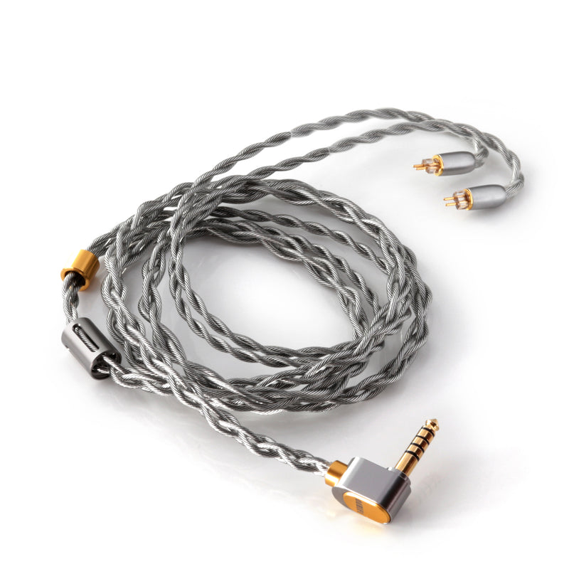 【DD HiFi BC130A (Air Nyx)】Silver Earphone Upgrade Cable with Shielding Layer | Free Shipping