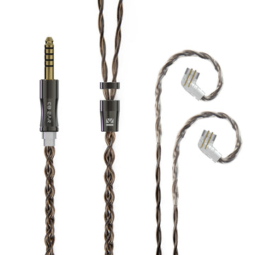【KBEAR Hazy】6N Graphene+Copper-Silver Alloy mixedly braided upgrade cable - KEEPHIFI