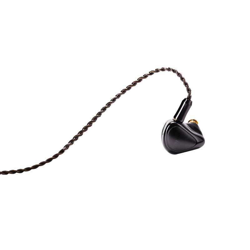 Single TINHIFI T5 earphone in white background
