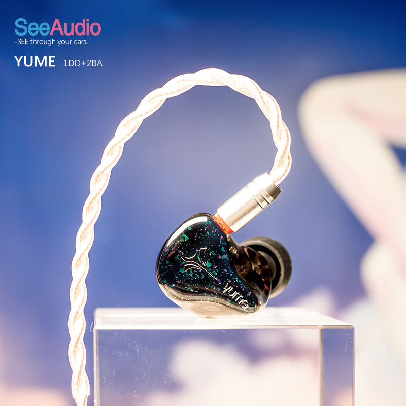 【SeeAudio Yume】1DD+2BA Hybrid In-ear Monitor | Free shipping