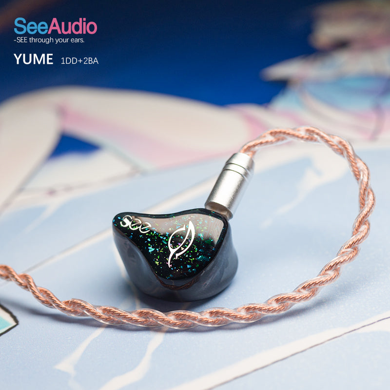 【SeeAudio Yume】1DD+2BA Hybrid In-ear Monitor | Free shipping