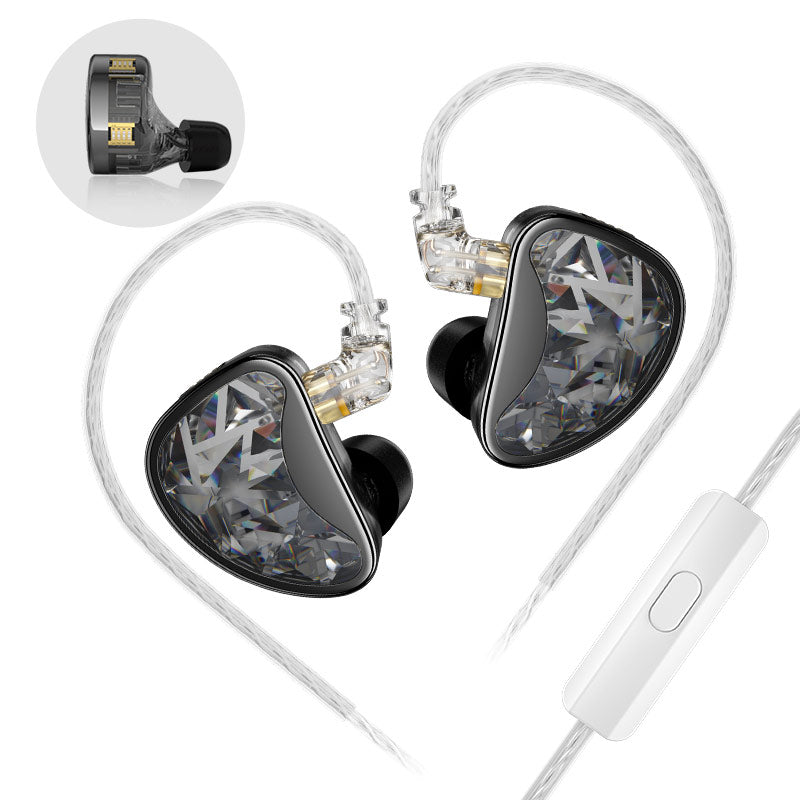【KZ AS24】HIFI 24BA Units High-end Adjustable Tune Balanced Armature Headphone